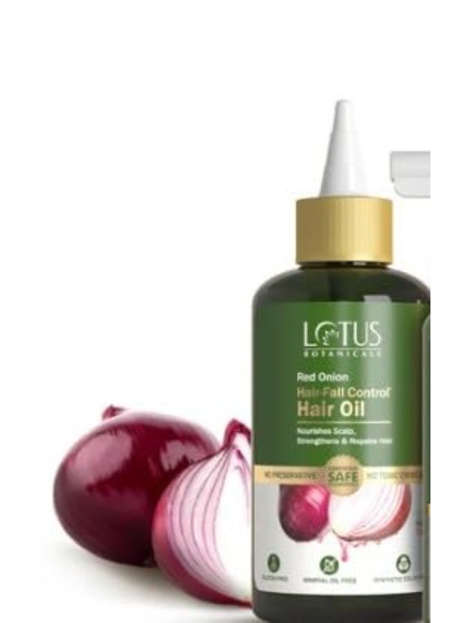 لوتس بوتنيكال مجموعة "لوتس بوتانيكالز" (Lotus Botanicals) لتنشيط الشعر بخلاصة البصل الأحمر - تشمل: مستحضر تنشيط الشعر (100 مل)، وزيت الشعر (200 مل)، وشامبو (300 مل) - (عبوة مكونة من 3 قطع) - Image 4