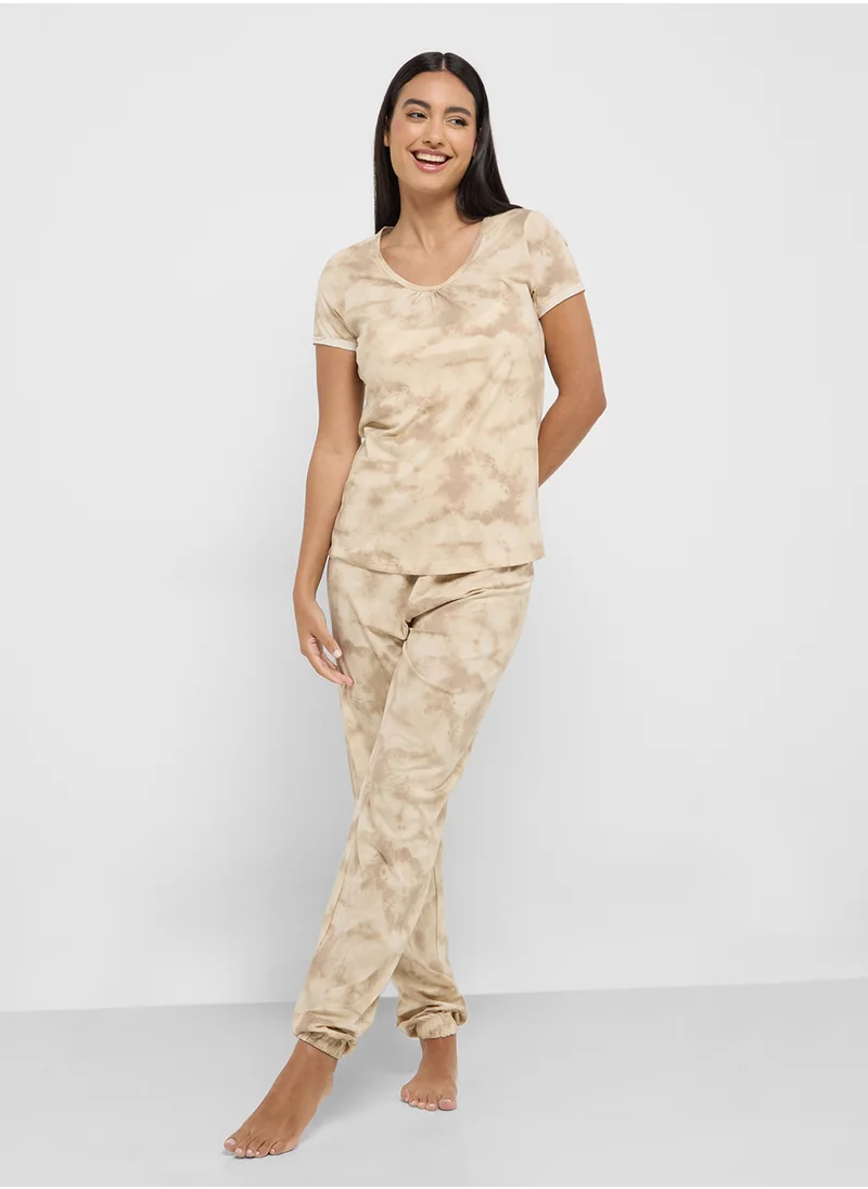 ريبلز مع نمشي LADIES NIGHTWEAR SET