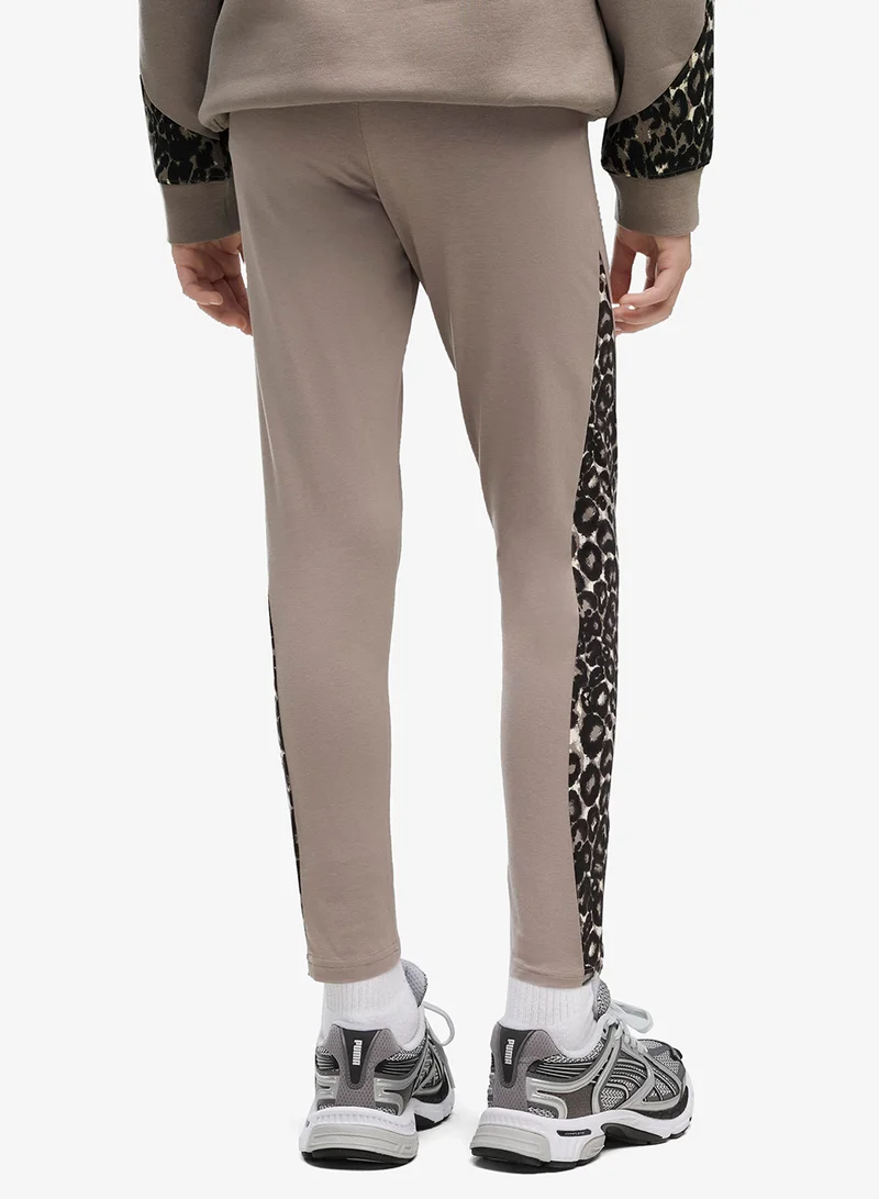 Puma Youth 7/8 Animal Printed Leggings