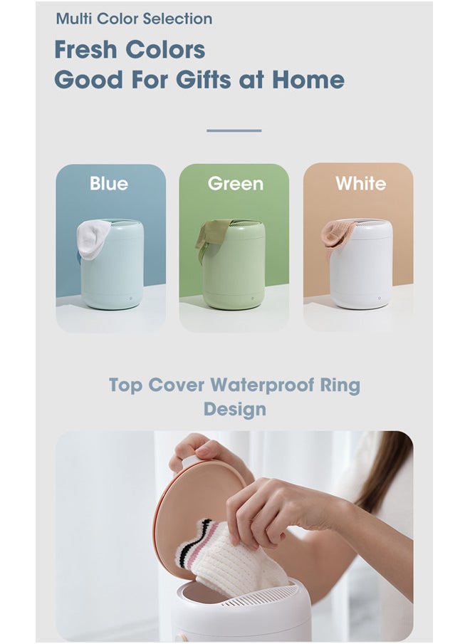 ISank Portable Clothes Washing Machine,Ozone Sterilization Mini Washing Machine Intelligent Underwear Washer With Quick And Quiet Operation Convenient Countertop Washing Machine  - Image 3