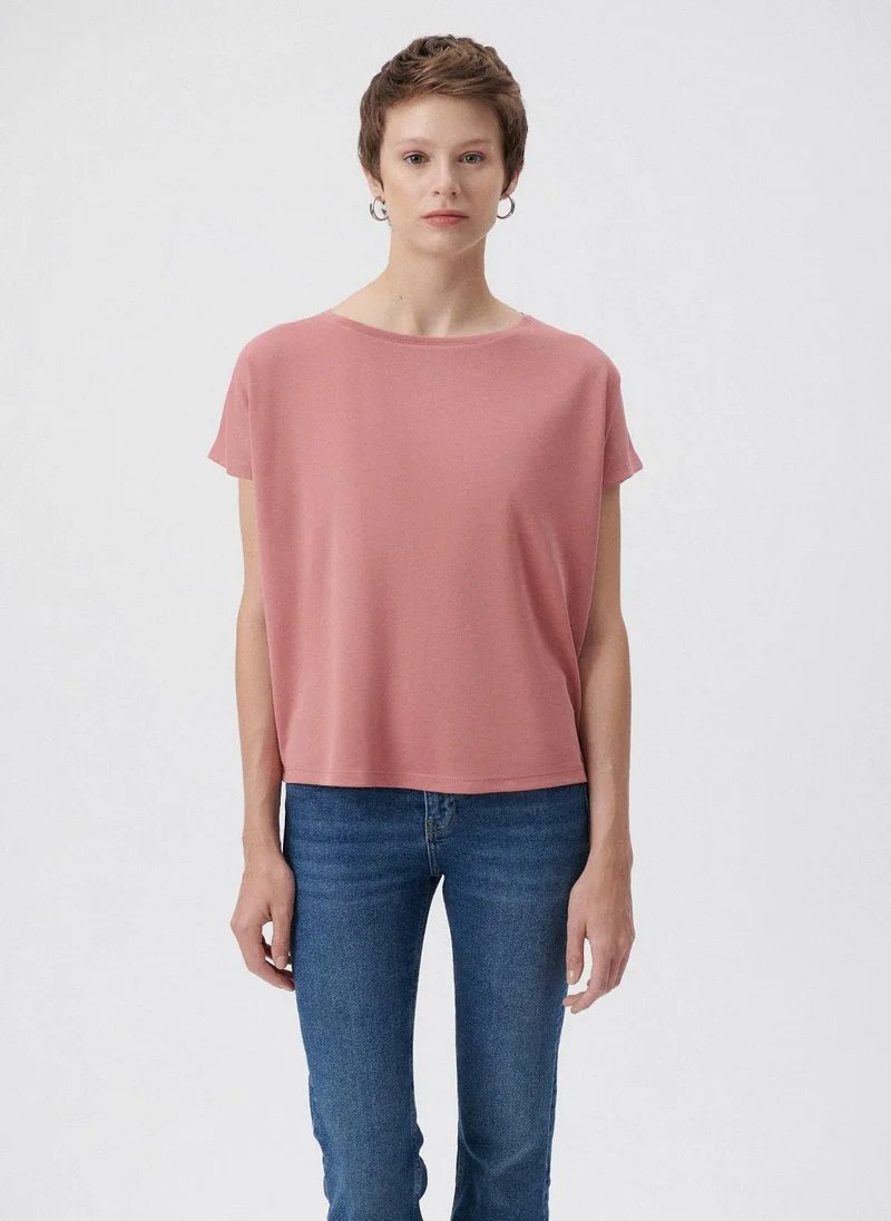 مافي Lux Touch Pink T-Shirt