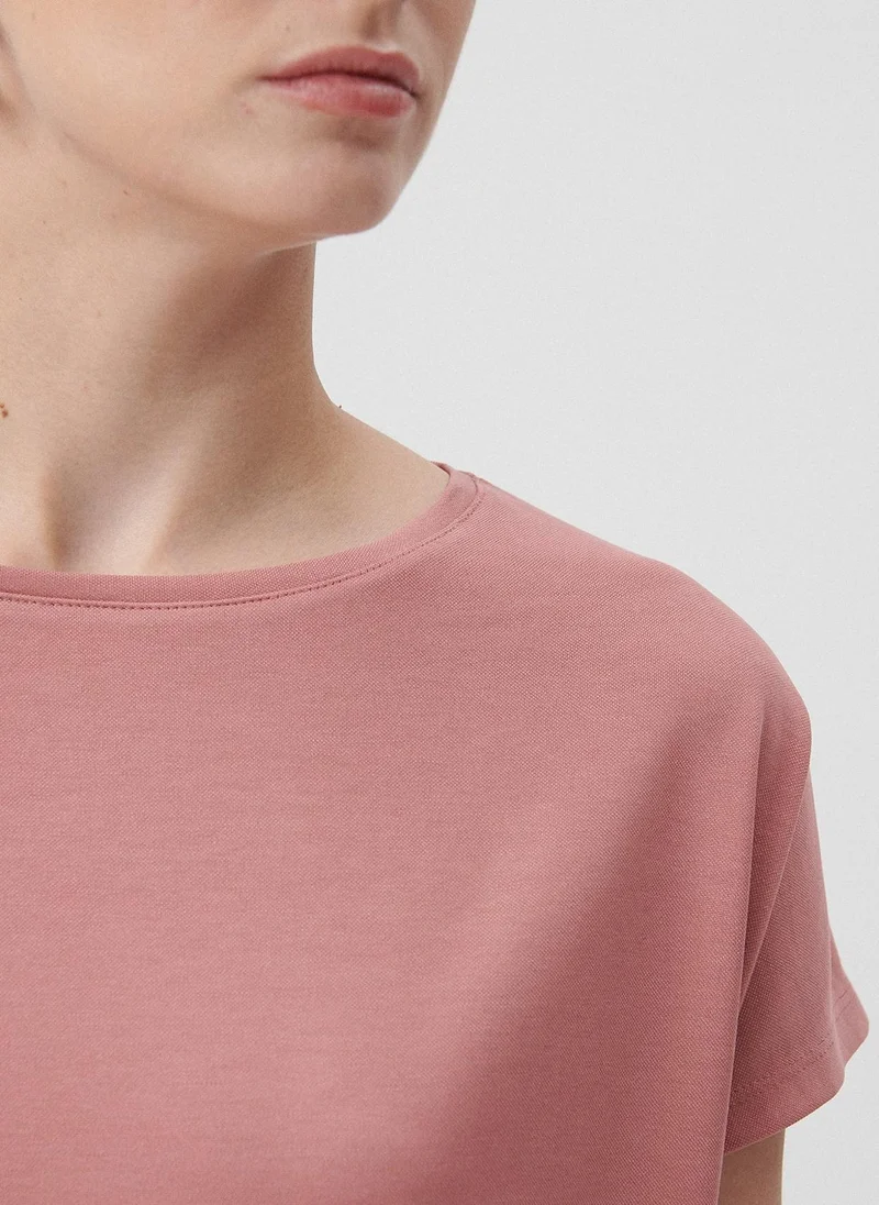 مافي Lux Touch Pink T-Shirt