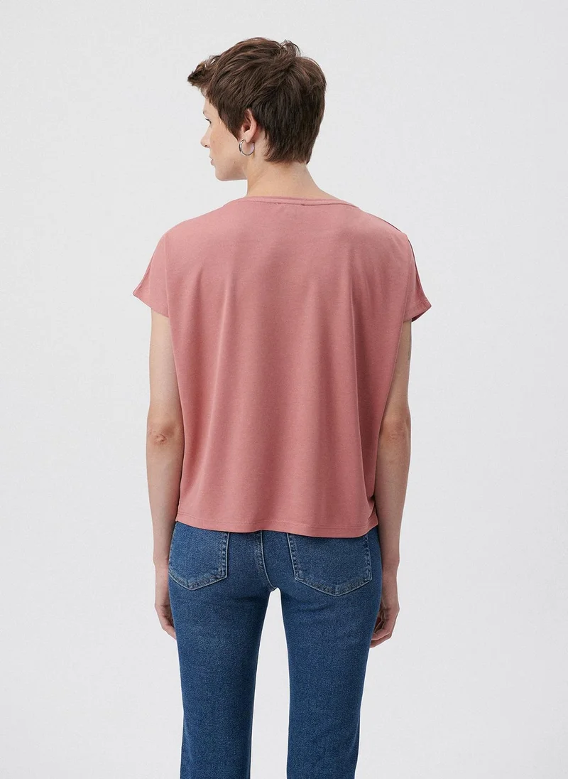 مافي Lux Touch Pink T-Shirt