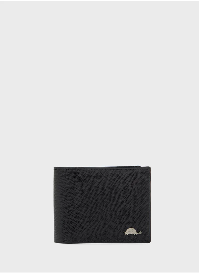 روبرت وود Genuine Leather Casual Bi-Fold Wallet