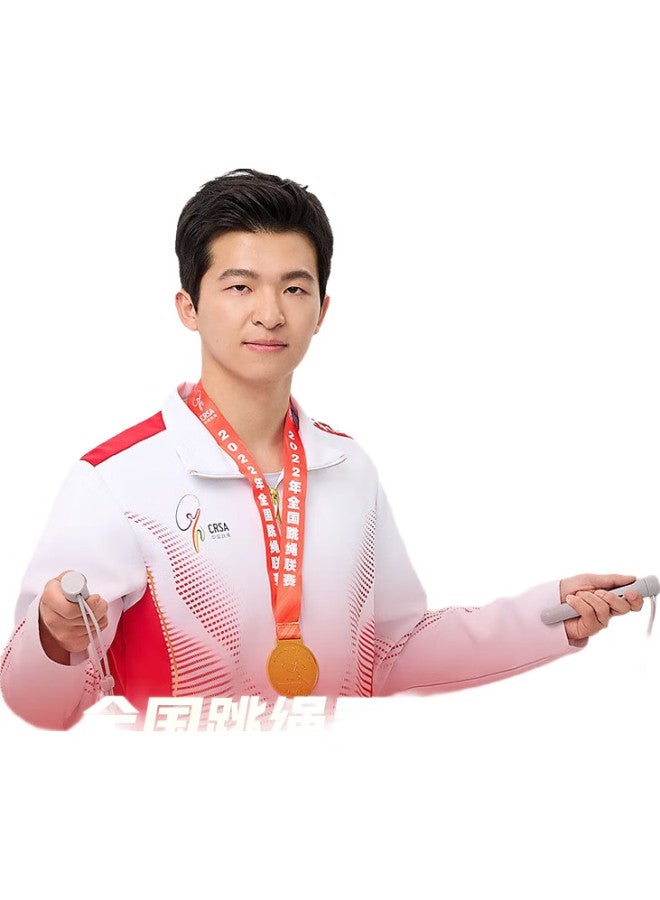 Keep Jump Rope For Adults, Fitness Rope For Middle School Exam, Exam-Specific Long Rope + Ropeless Large Ball Style / Spruce Green - Image 2