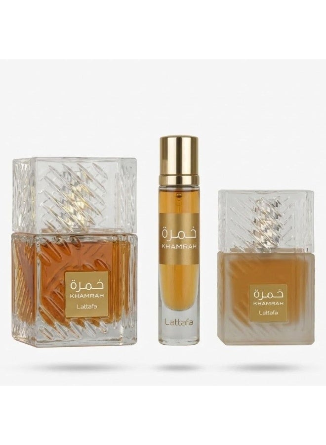 لطافة طقم هدايا عطر خمره مكون من 3 قطعه - Image 2