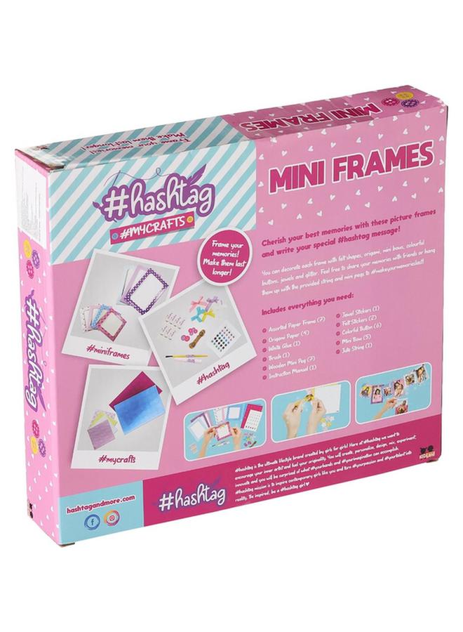 Hashtag Create Beautiful Memories Mycrafts Mini Fame Set Multicolor HTMC2103 - Image 3