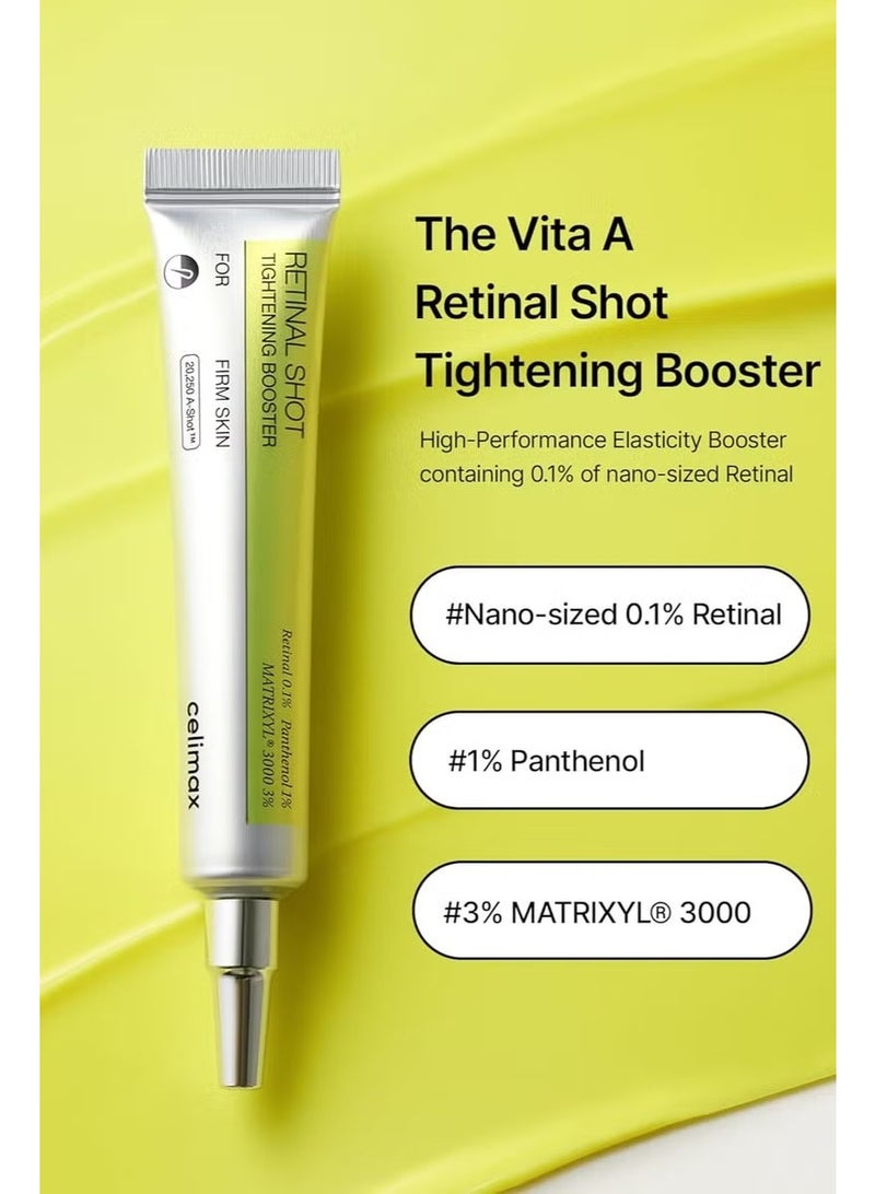 Celimax Retinal Tightening Booster Serum 15ml x2, 2-Pack – Firming, Anti-Wrinkle, Anti-Aging & Pore Care - Image 2