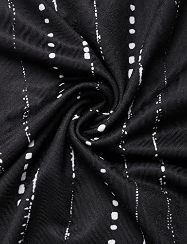 VALOLIA Womens Tops: 3/4 Sleeve Tunics Tops for Women Ladies Dressy Shirts V Neck Blouse for Business Casual Fashion 2025 Office Work Blouse Dressy Tops Elegant Work Shirts Tunic Black Stripe XX-Large - Image 5