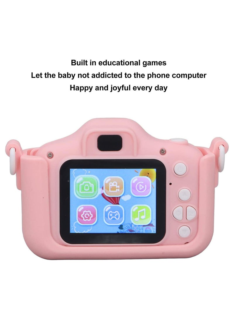 GGOOT Kids Digital Camera for Toddler, Children Digital Video Camcorder Camera 20MP Equipped with a 2.0 Inch HD Display Built in Classic Games, Christmas Birthday Festival Gifts for Kids - Image 4