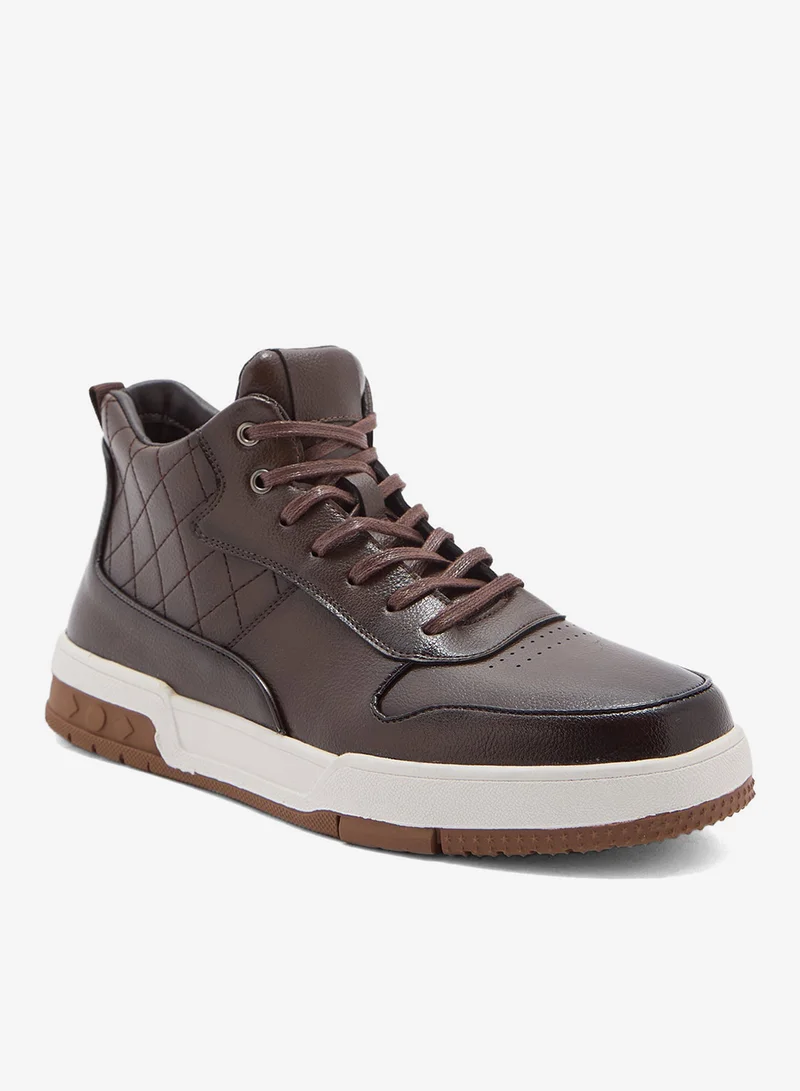 Robert Wood  Smart Casual High Top Sneakers for Men | Best Price UAE