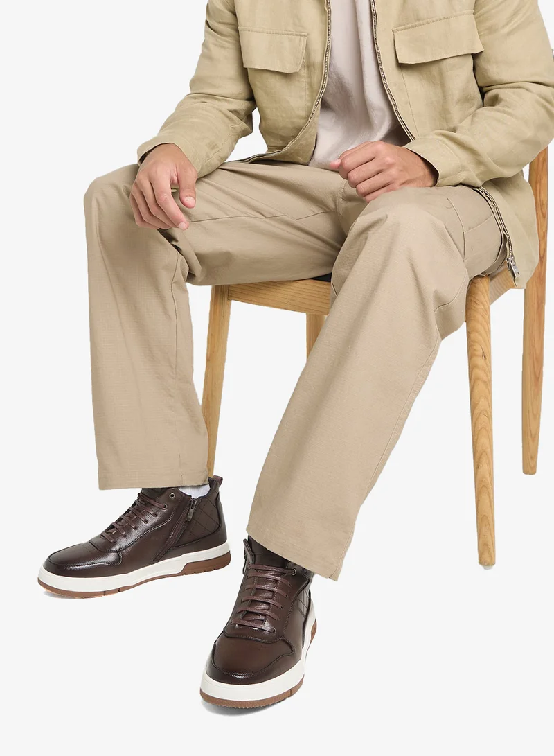 Smart Casual High Top Sneakers