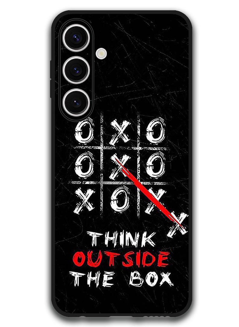 Theodor Protective Case Anti Scratch Shock Proof Bumper Cover For Samsung Galaxy S24 FE Think out of the box - Image 1