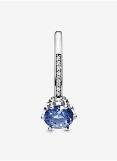 Pandora Violet Pandora Moments Women's Classic Cubic Zirconia 925 Silver Blue Gemstone Crown Ring Birthday Gift 198289NSWB  - Image 4
