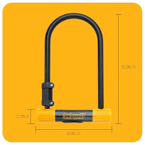 OnGuard Bulldog STD U-Lock, Black/Yellow - Image 2