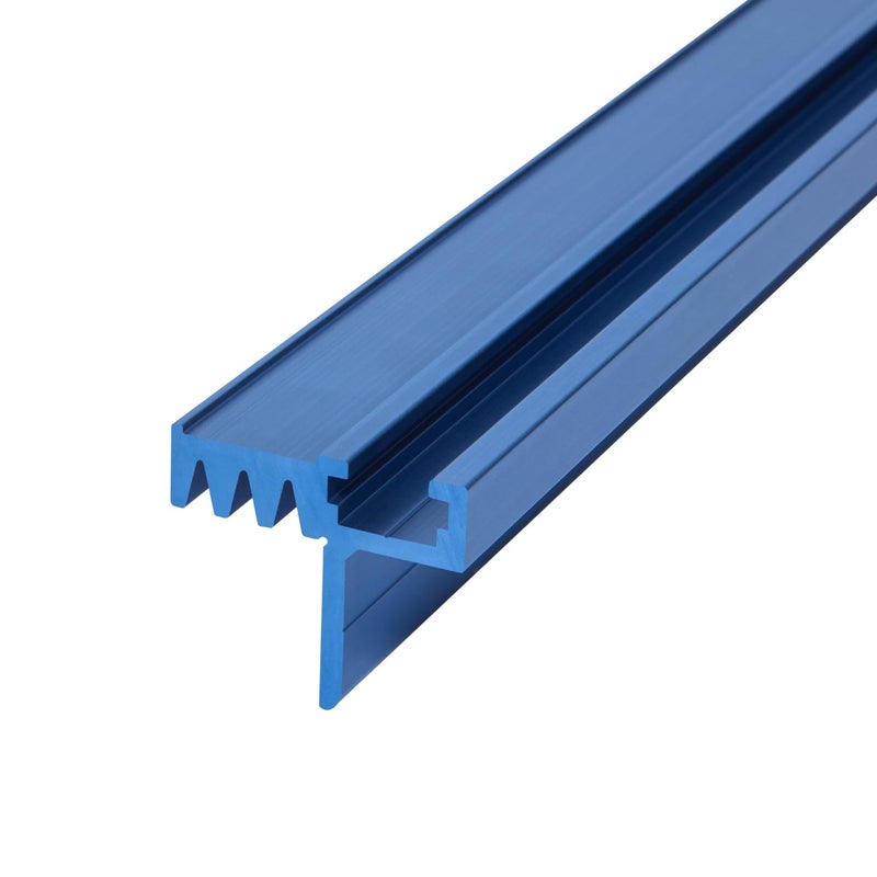 POWERTEC 24 Inch T Track Fence Cap for Miter Saws, Router Tables, Band Saw Fences, and More - T Track Accessories for Woodworking (72168) - Image 1