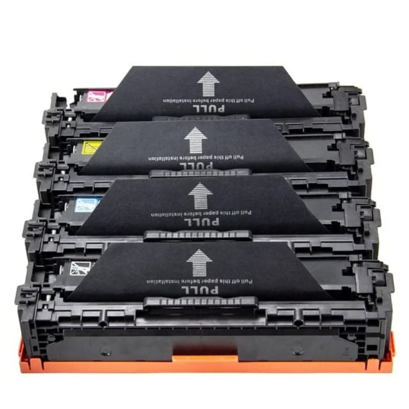 045 مجموعة كومبو كاملة خرطوشة حبر متوافقة مع Canon i-Sensys MF635Cx، MF631Cw، MF633Cdw، LBP613Cdw، LBP611Cn - Image 2