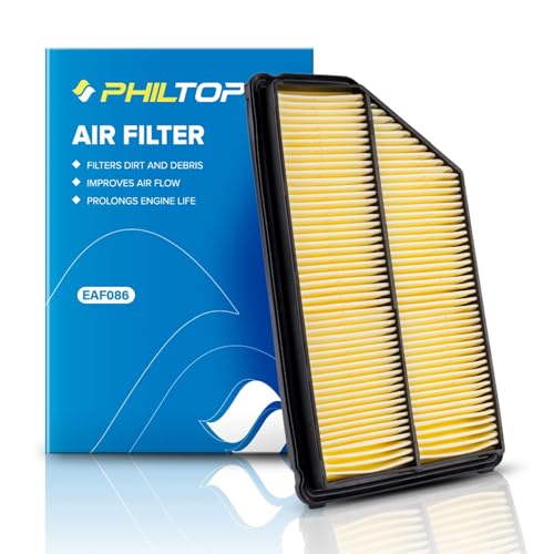 PHILTOP Engine Air Filter Compatible with CA9361 Honda Pilot 20032008 Acura MDX 20012006 Improve Engine Performance Rigid panel - Image 1