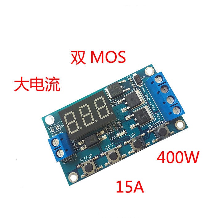Trigger Cycle Timing Delay Switch Circuit Mos Tube Pulse Generator Instead Of Relay Module J04 - Image 5