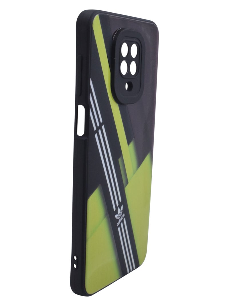 Adidas Plastic Back Cover For Xiaomi Redmi Note 9 Pro - Multicolour - Image 2