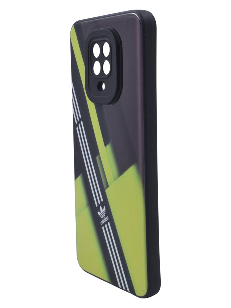 Adidas Plastic Back Cover For Xiaomi Redmi Note 9 Pro - Multicolour - Image 3