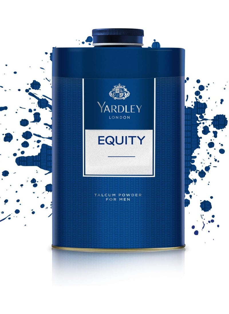 Yardley Equity Deodorising Talc For Men 250g  - Image 2
