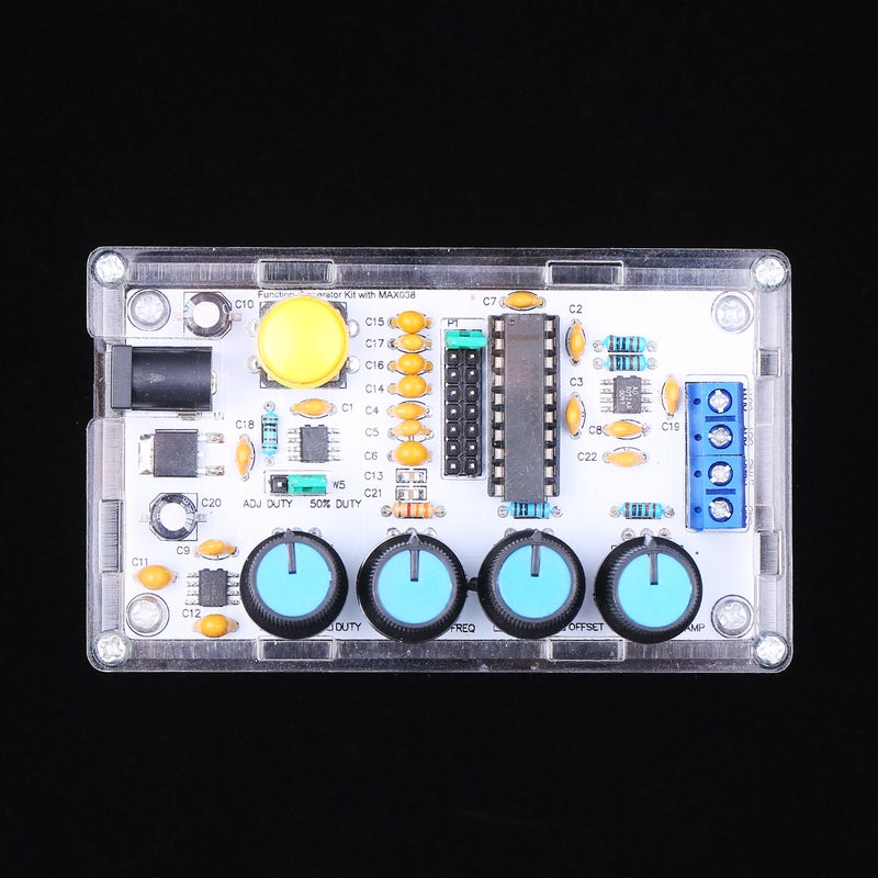 MAX038 Signal Generator DIY Kit 1Hz～20MHz Function Generator High-speed op-amp Generator Sine/Triangle/Rectangular/Sawtooth - Image 2
