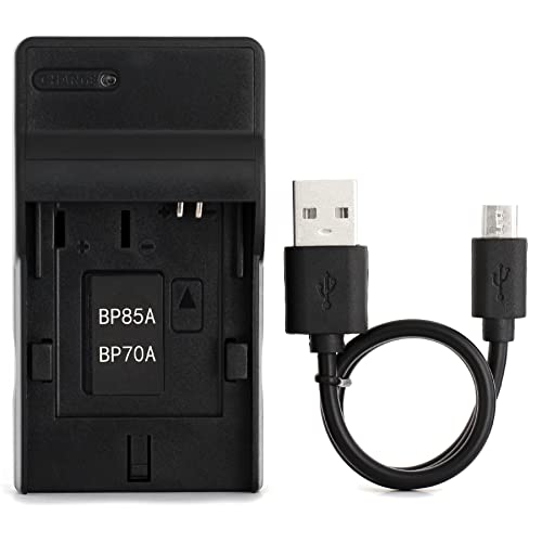 Norifon SLB-70A USB Charger for Samsung AQ100, DV100, DV101, DV150F, DV90, ES80, ES90, ES95, SL605, PL120, TL105, TL110, TL205, WB30F, WP10 Camera and More - Image 1