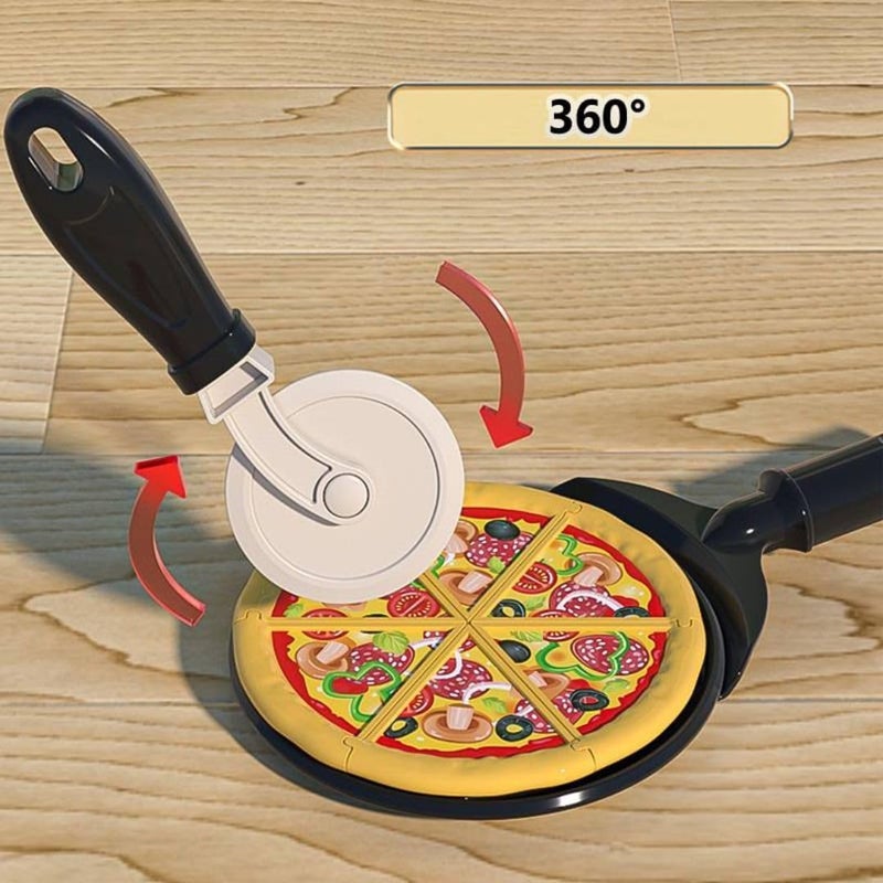 Mini Panda Mini Pizza Set for Kids 3+ - Pretend Play Kitchen Toy - Image 2