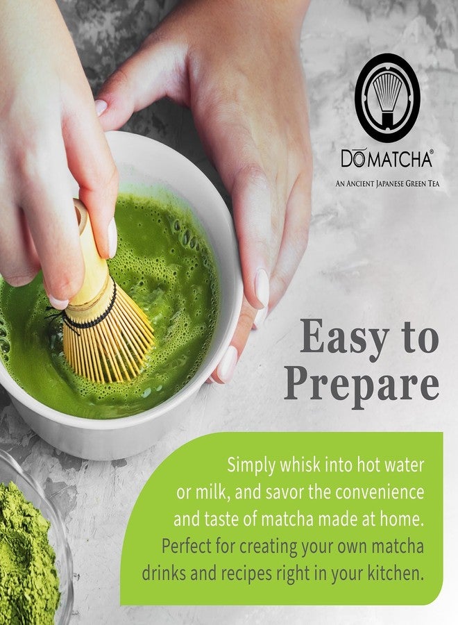 DoMatcha, Organic Summer Harvest Matcha Powder, Authentic Japanese Green Tea, Latte Grade, 2.82 oz - Image 5