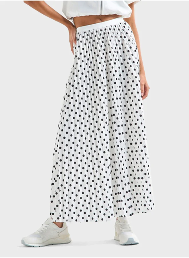 FAV Polka Dot Prin Skirt