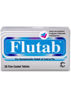 FLUTAB Pack Of 2 Flutab Tablet 20 Pcs  - Image 2