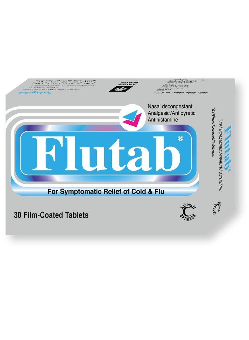FLUTAB Pack Of 2 Flutab Tablet 30 Pcs - Image 2