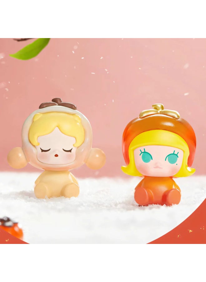 Authentic Bubble Mart Pop Maet Year Sitting Cute Good Luck Good Luck Series Doll Trendy Toy Ornaments-Color:One Bubble Mart Original Plastic L Jar  - Image 3