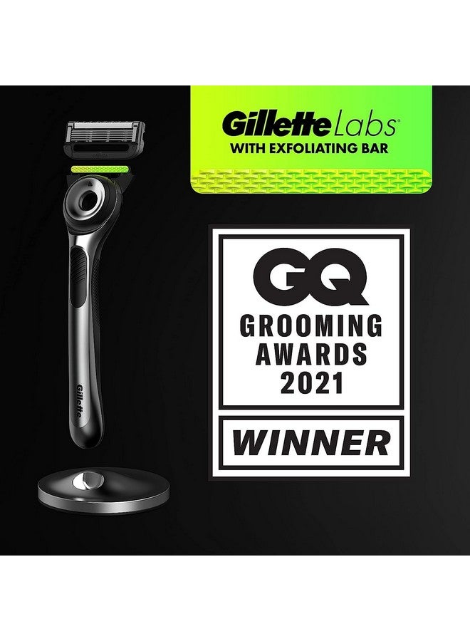 GilletteLabs Gillette Mens Razor Blade Refills , Compatible Only with GilletteLabs Razors with Exfoliating Bar and Heated Razor, 6 Razor Blade Cartridges - Image 5