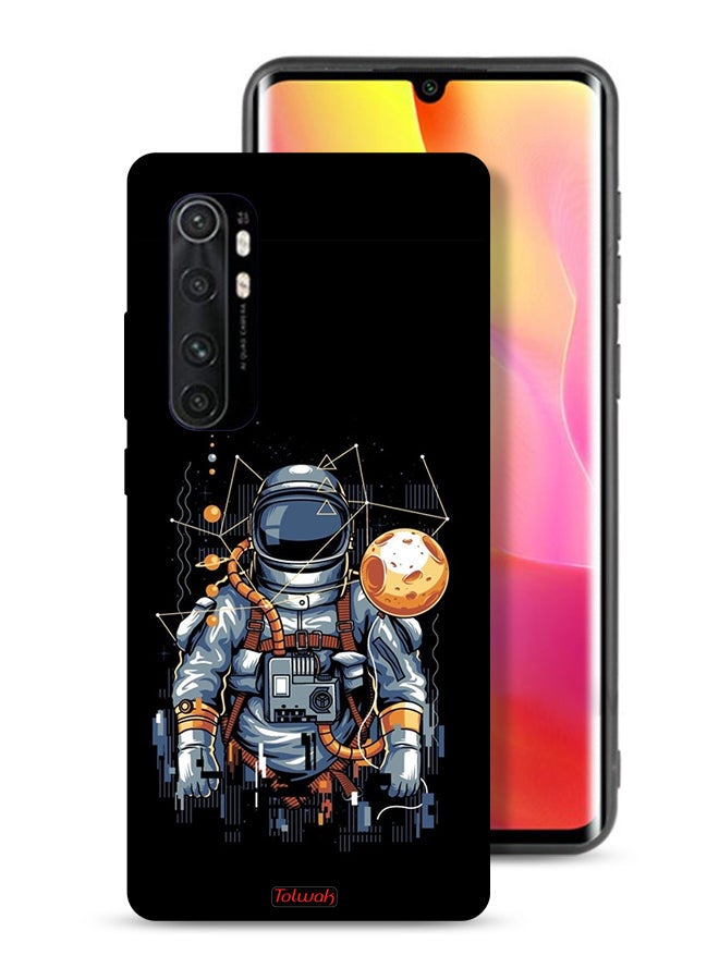 Tolwak غطاء واقي لهاتف شاومي مي نوت 10 لايت - فن تجريدي لرائد فضاء - Image 1