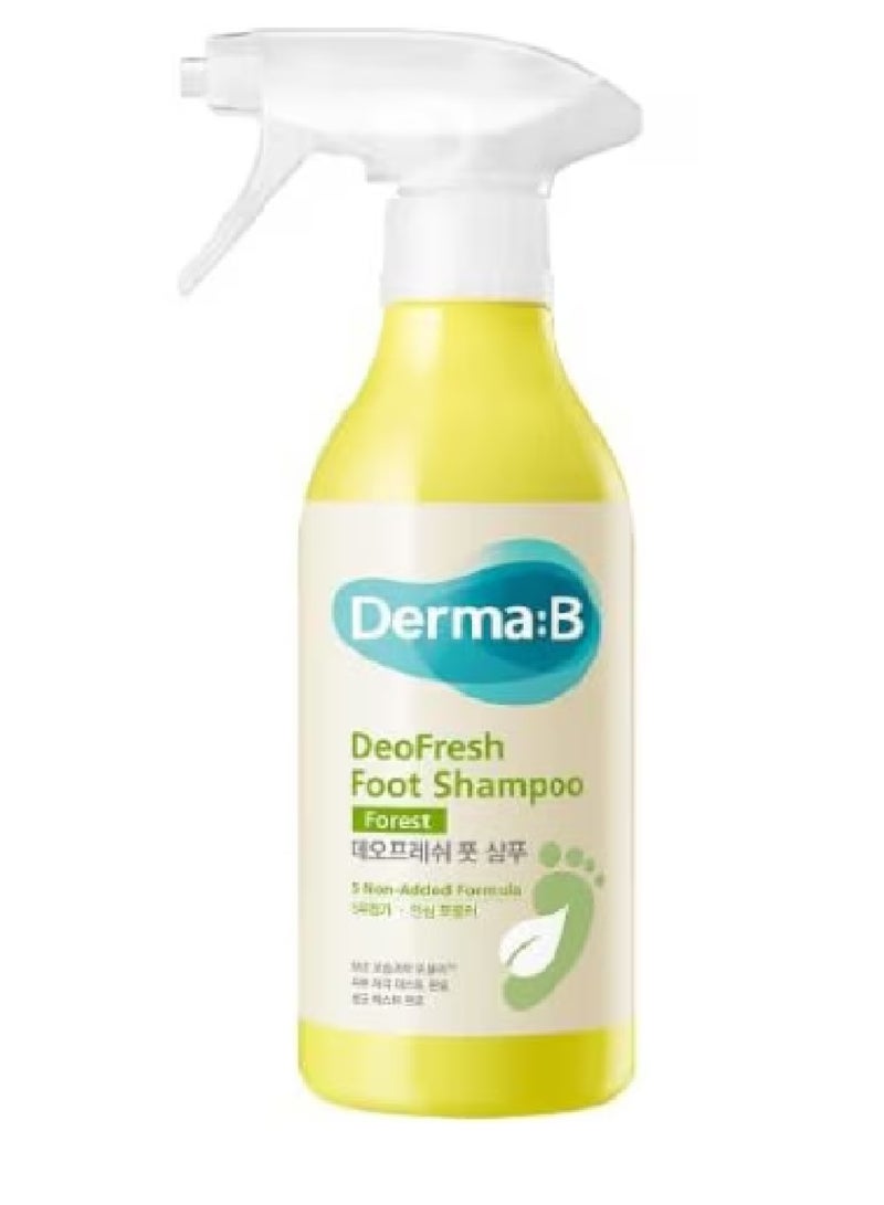 derma b Derma:B DeoFresh Foot Shampoo Forest 400ml 