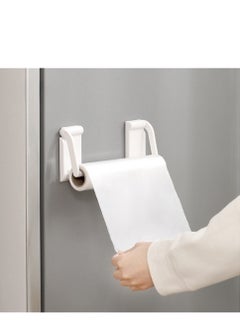 Generic Paper Towel Rack, Kitchen Refrigerator Roll Paper Rack, Non Perforated Wall Mounted Magnetic Absorption Nano Rack, Cling film rack  - Image 3