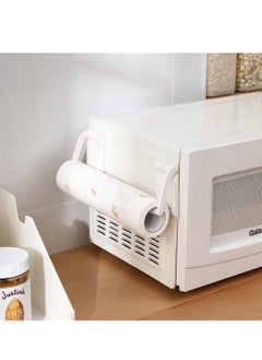 Generic Paper Towel Rack, Kitchen Refrigerator Roll Paper Rack, Non Perforated Wall Mounted Magnetic Absorption Nano Rack, Cling film rack  - Image 4