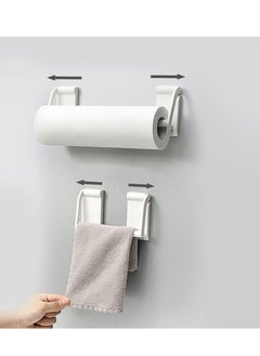Generic Paper Towel Rack, Kitchen Refrigerator Roll Paper Rack, Non Perforated Wall Mounted Magnetic Absorption Nano Rack, Cling film rack  - Image 5