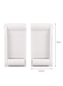 Generic Paper Towel Rack, Kitchen Refrigerator Roll Paper Rack, Non Perforated Wall Mounted Magnetic Absorption Nano Rack, Cling film rack  - Image 2