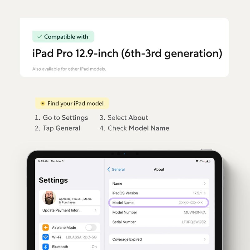 Paperlike 3 Films (2x) for iPad Pro 12.9 Inch (2018-2022) - Real Paper Feel, Bubble-Free Installation (Butterfly), Protects Pencil Tip - Image 2
