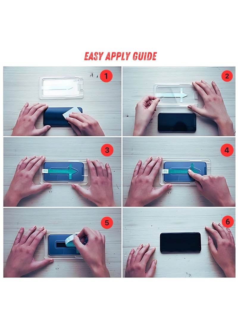 RADALIFESTYLE - iPhone 15 Pro Max Screen Protector Transparent Easy Fit Tray - Image 1