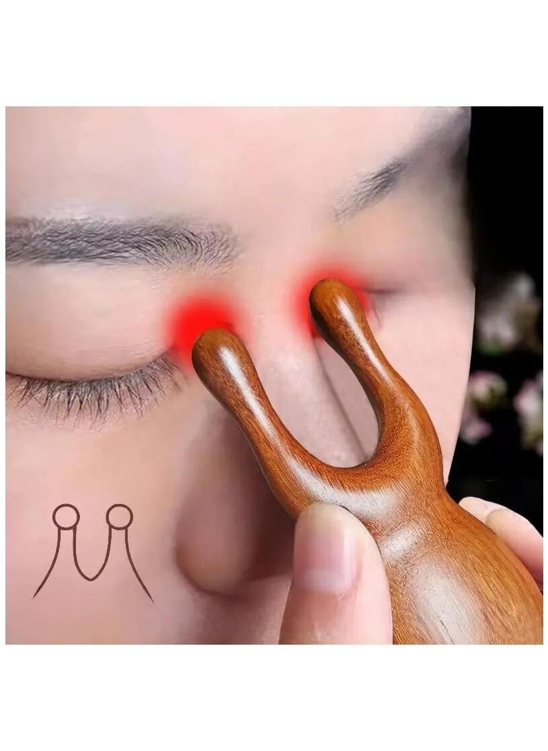 1pc Nose Massager, Promote Blood Circulation, Trigger Point massage, Pedicure Gua Sha Board, Nose Lifting Tools Face Roller Massager
