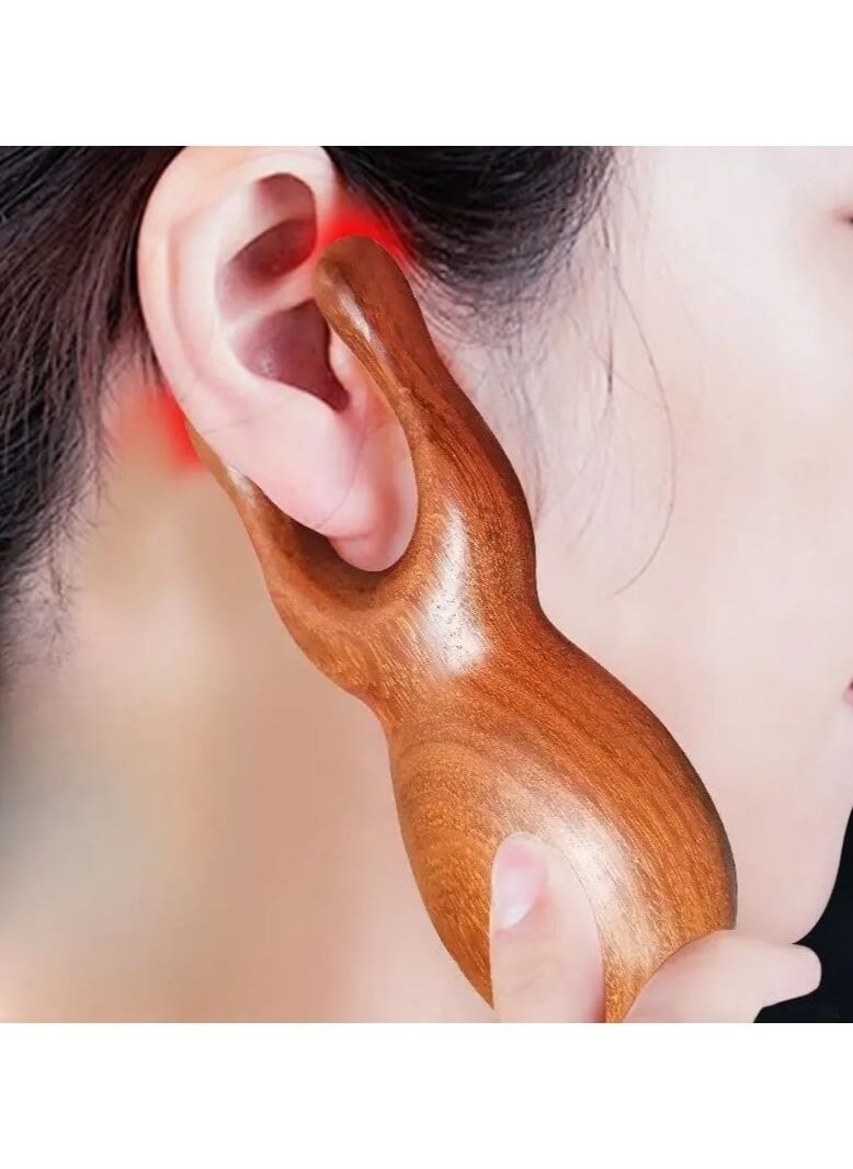 1pc Nose Massager, Promote Blood Circulation, Trigger Point massage, Pedicure Gua Sha Board, Nose Lifting Tools Face Roller Massager