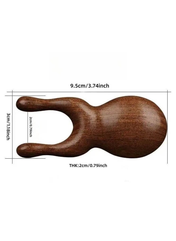 1pc Nose Massager, Promote Blood Circulation, Trigger Point massage, Pedicure Gua Sha Board, Nose Lifting Tools Face Roller Massager