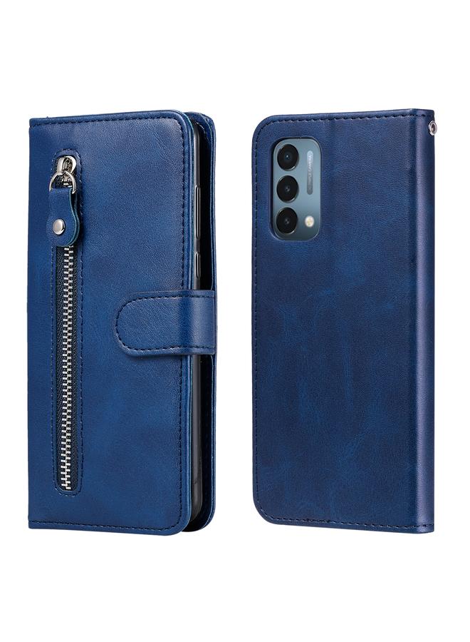 S-TOP Case For OnePlus Nord N200 5G Fashion Calf Texture Zipper Horizontal Flip Leather Case with Stand & Card Slots & Wallet Function - Image 1