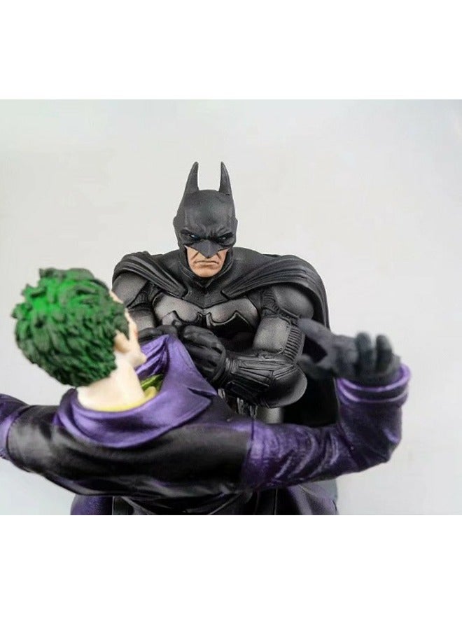 General Action Toy Figures Batman VS Joker Statue Action Figure Toy 300mm Diorama Figurals Model Toys Batman Joker Figurine  - Image 3