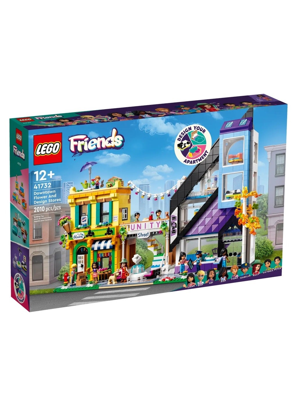 LEGO - Downtown Flower and Design Stores 2010 Pieces - 41732