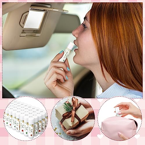 Siifert 50 Pcs Christian Lip Balm Bulk Bible Verses Lip Balm Scripture Christian Gifts for Women Faith Religious Church Party Favor Inspirational Gift for Mother Teacher Nurse Employee Coworker (Fresh) - Image 5